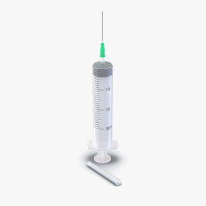 Disposable Syringe 30ml Set 3D