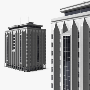 Concept Commercial Building 3D