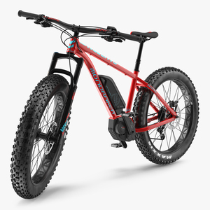 3D model Mondraker E-Panzer Electric Trail Bike Rigged