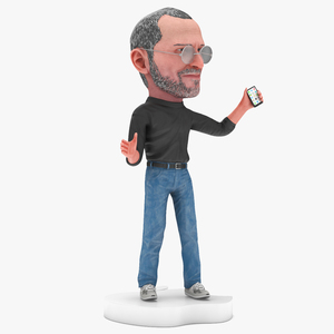 3D model Steve Jobs Figurine Presentation Pose for 3D Print