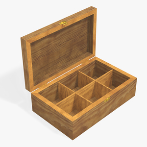 Bamboo Tea Box 3D model