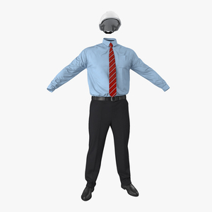 Construction Engineer Uniform 3D model