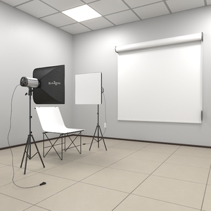 3D Professional Photography Studio