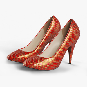 3D model Marilyn Monroe Shoes