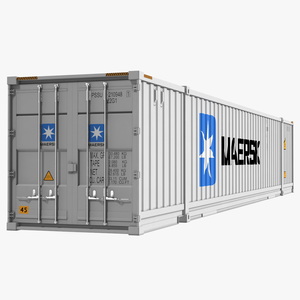 53 Foot High Cube Container 3D