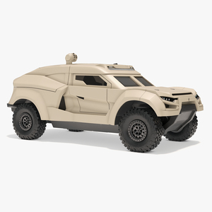 3D Cockerill I-X Ground Interceptor Car