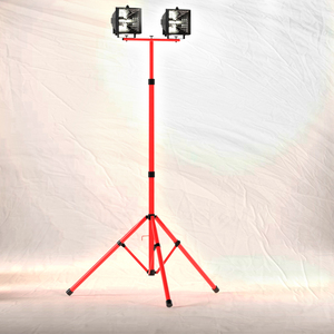 3D model Dual Head Tripod Construction Light