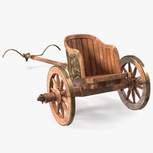 3D Roman Chariot model