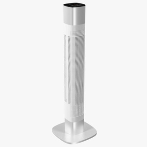 3D model Tower Fan White