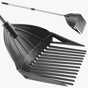 3D MLTOOLS Combined Rake Shovel and Sieve model