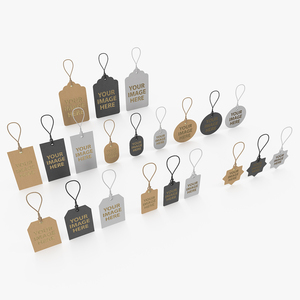 3D model Label Tags