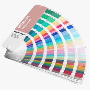 3D model Pantone Paper Color Guide