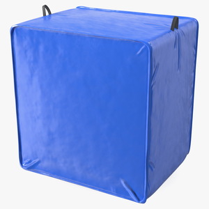 Insulated Pallet Cover Blue 3D