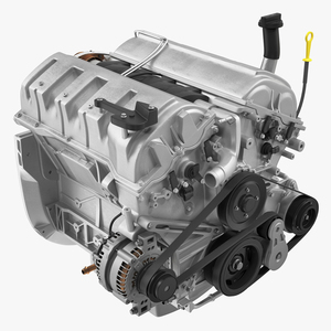 3D model Car Engine