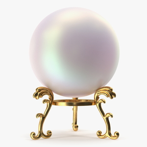 3D Pearl Sphere Souvenir