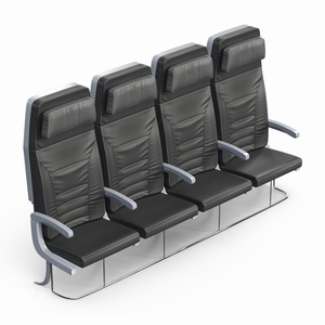 3D Passenger Seat Chairs