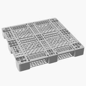 3D Industry Plastic Pallet model