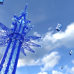 3D Orlando StarFlyer Attraction model