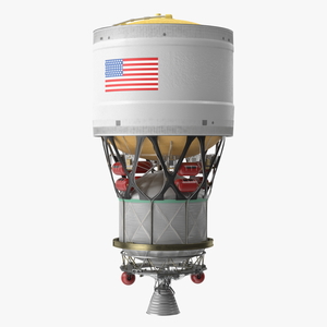 NASA Interim Cryogenic Propulsion Stage 3D model
