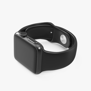 3D Apple Watch with Sports Band model