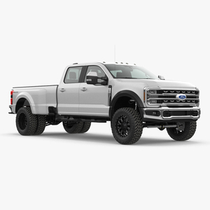 Ford Super Duty F-550 Lariat 2023 Lift Kit Gray 3D