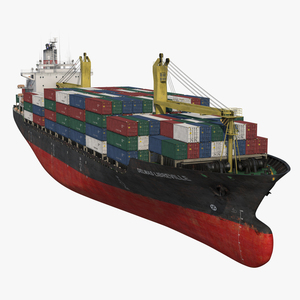 Container Ship Generic 3D