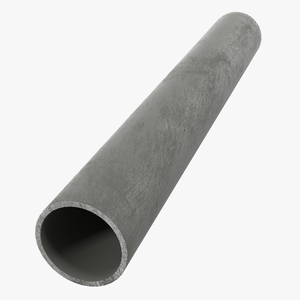 3D Iron Pipe 4