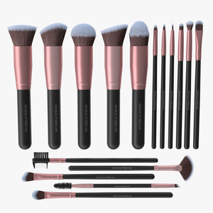 3D model Professional Makeup Brushes Set Fur