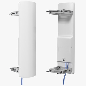 Dual Polarization Sector Antenna 3D