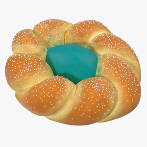 Easter Bread 3 3D model