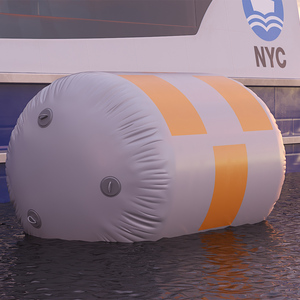 3D Floating Inflatable Marker Buoy for Water Sport Square Orange
