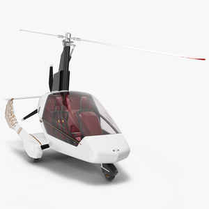 3D model Nisus Gyroplane