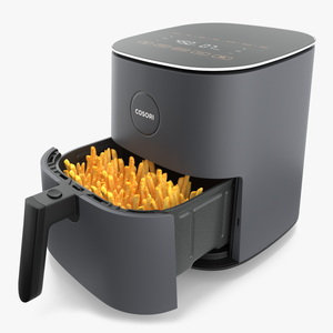 Air Fryer Cosori with French Fries 3D model