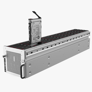 3D model Server SATA HDD Case