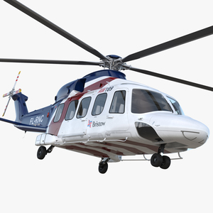 Corporate Transport Helicopter Agusta Westland AW189 3D