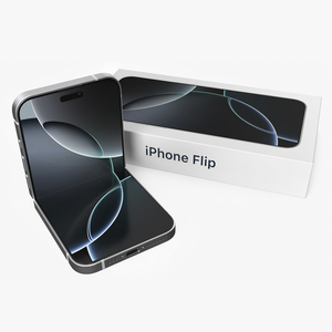 Apple iPhone Flip with Packaging 3D