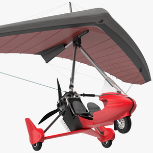 3D Tandem Ultralight Trike Generic