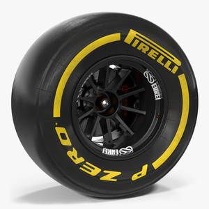 Formula One Wheel 3D