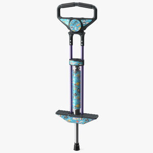 Pogo Stick Spring Powered for Kids 3D model