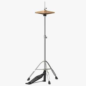 3D Hi Hat Cymbal model