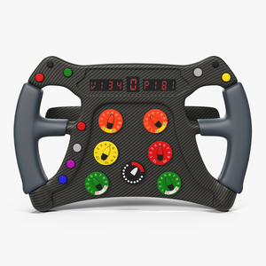 3D Formula One Steering Wheel