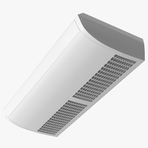 Ceiling Heat Pump Air Conditioning 3D model