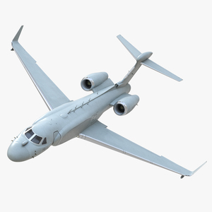 Special Mission Aircraft in Flight 3D model