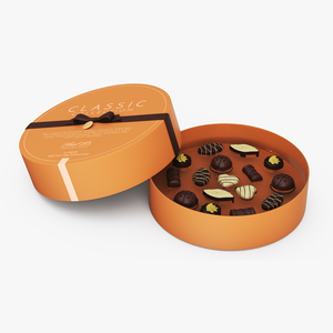 Premium Ethel M Chocolate Box Open 3D model