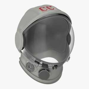 3D Yuri Gagarins Space Helmet