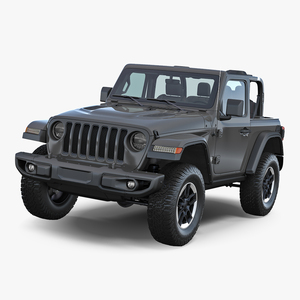 3D Jeep Wrangler Rubicon