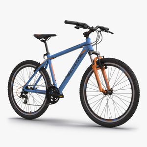 3D Mountain Bike Blue model