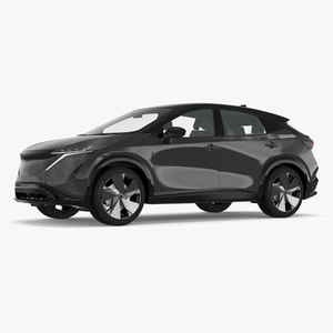 3D model Modern Electric SUV Black