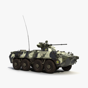 BTR 80A 3D model