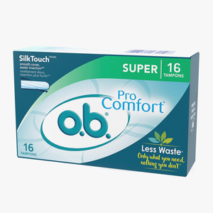 3D Package 16 Tampons OB Pro Comfort model